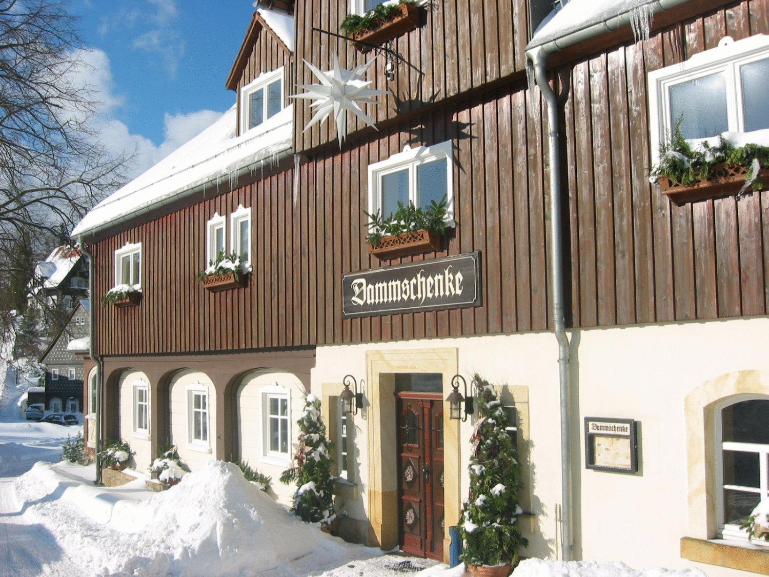 Dammschenke Gasthof & Hotel Jonsdorf Exterior foto