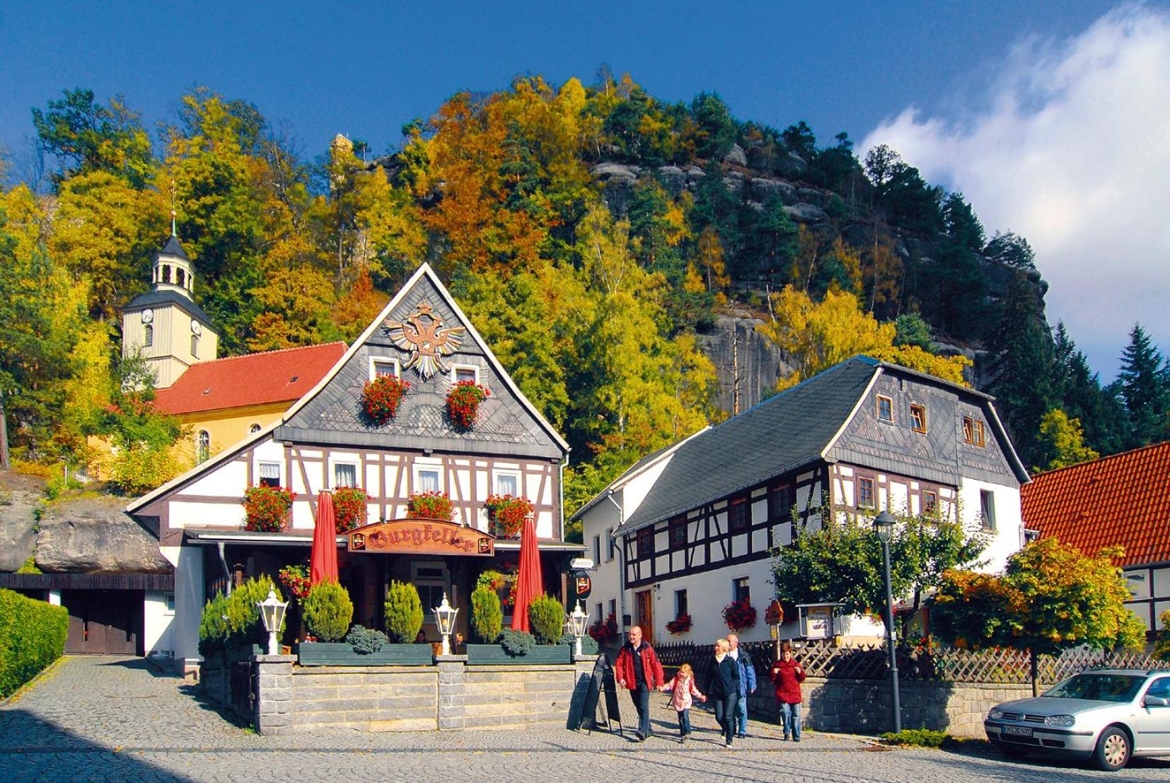 Dammschenke Gasthof & Hotel Jonsdorf Exterior foto