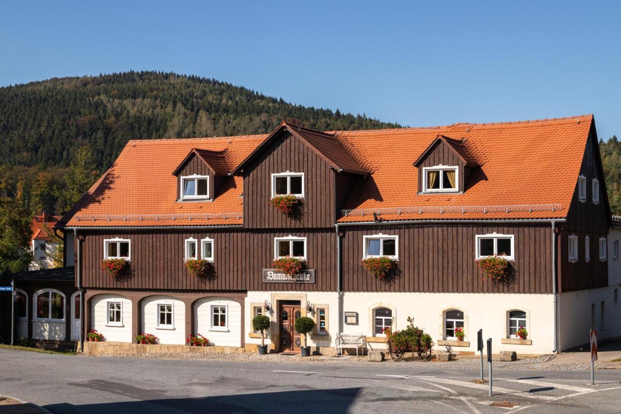 Dammschenke Gasthof & Hotel Jonsdorf Exterior foto